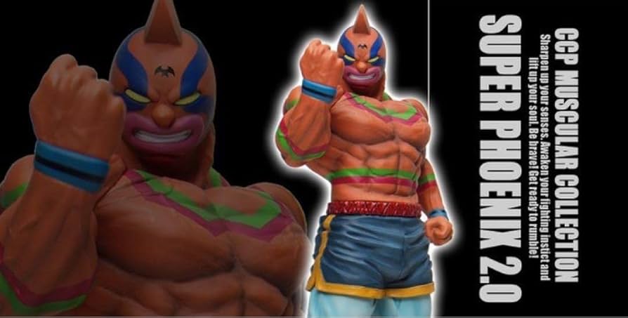キン肉マン　スーパーフェニックス　邪悪五神憑依ver. 試合用マスク　CCP Amazon.co.jp: CCP Muscular Collection マスキュラー